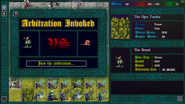 Скриншот из Unending War: Grand-Strategy Chess