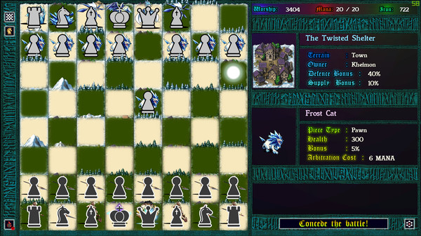 Скриншот из Unending War: Grand-Strategy Chess