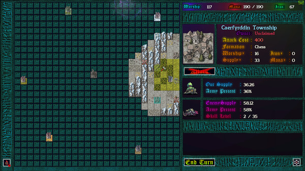 Скриншот из Unending War: Grand-Strategy Chess