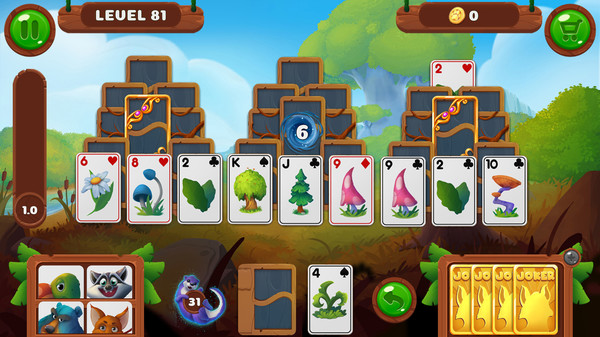 Rescue Friends Solitaire game for Linux 1