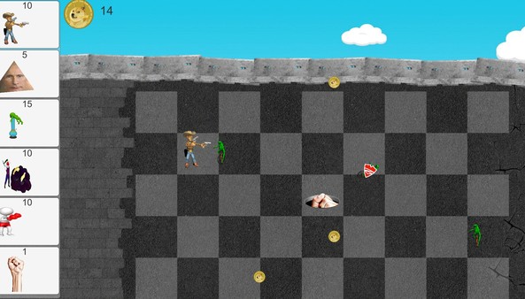 Скриншот из Putin VS Zombies