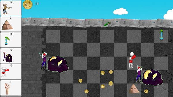 Скриншот из Putin VS Zombies