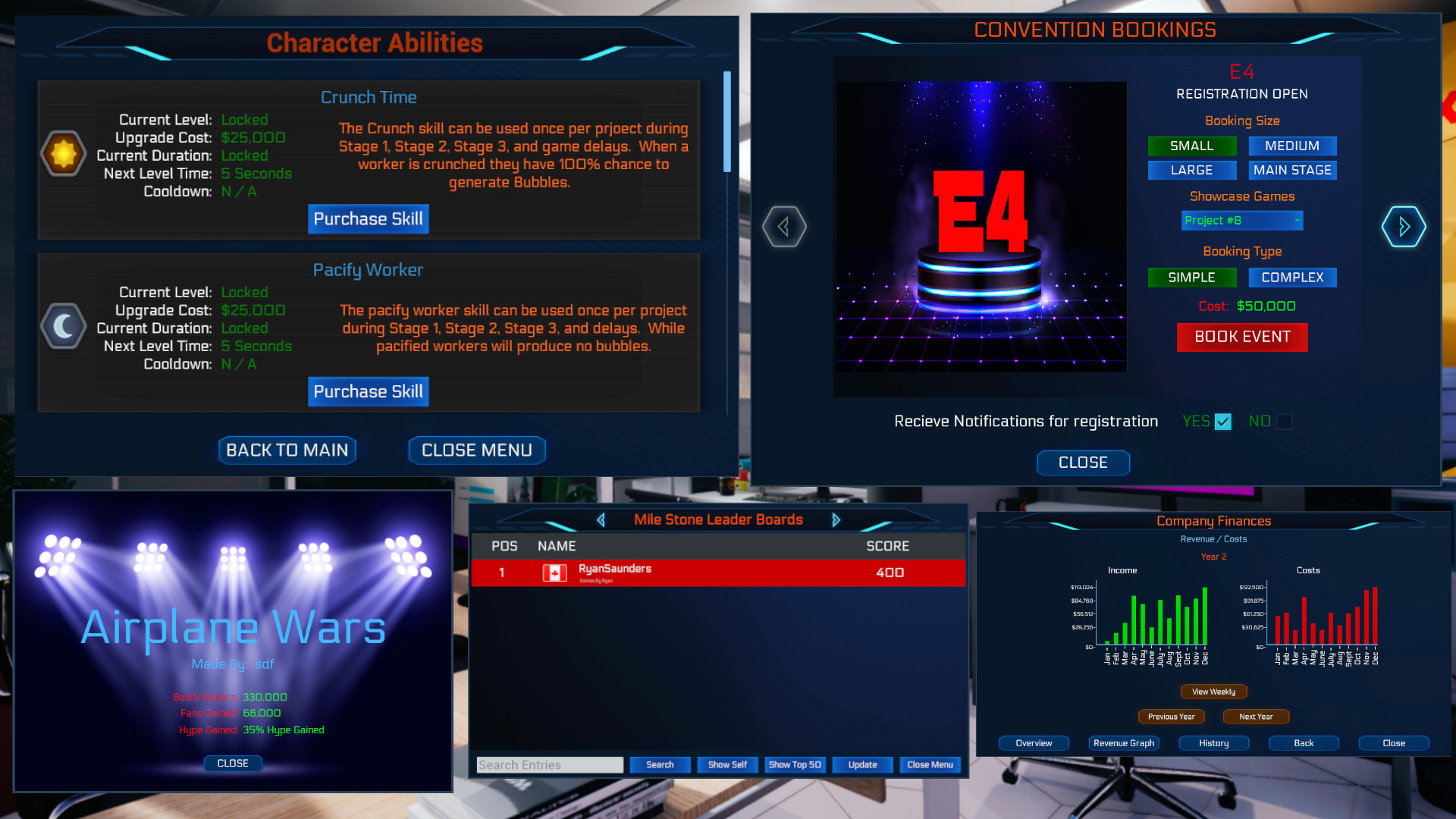Game Dev Masters Demo #5