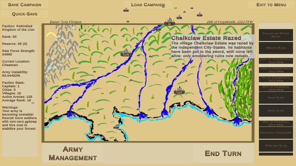 Скриншот из Lords of the Darkreign