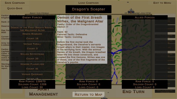 Скриншот из Lords of the Darkreign