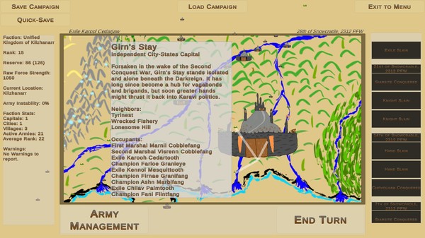 Скриншот из Lords of the Darkreign