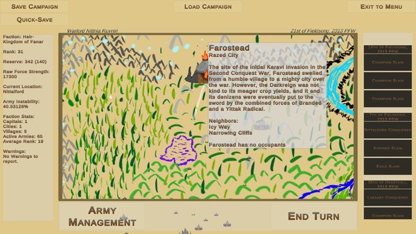 Скриншот из Lords of the Darkreign