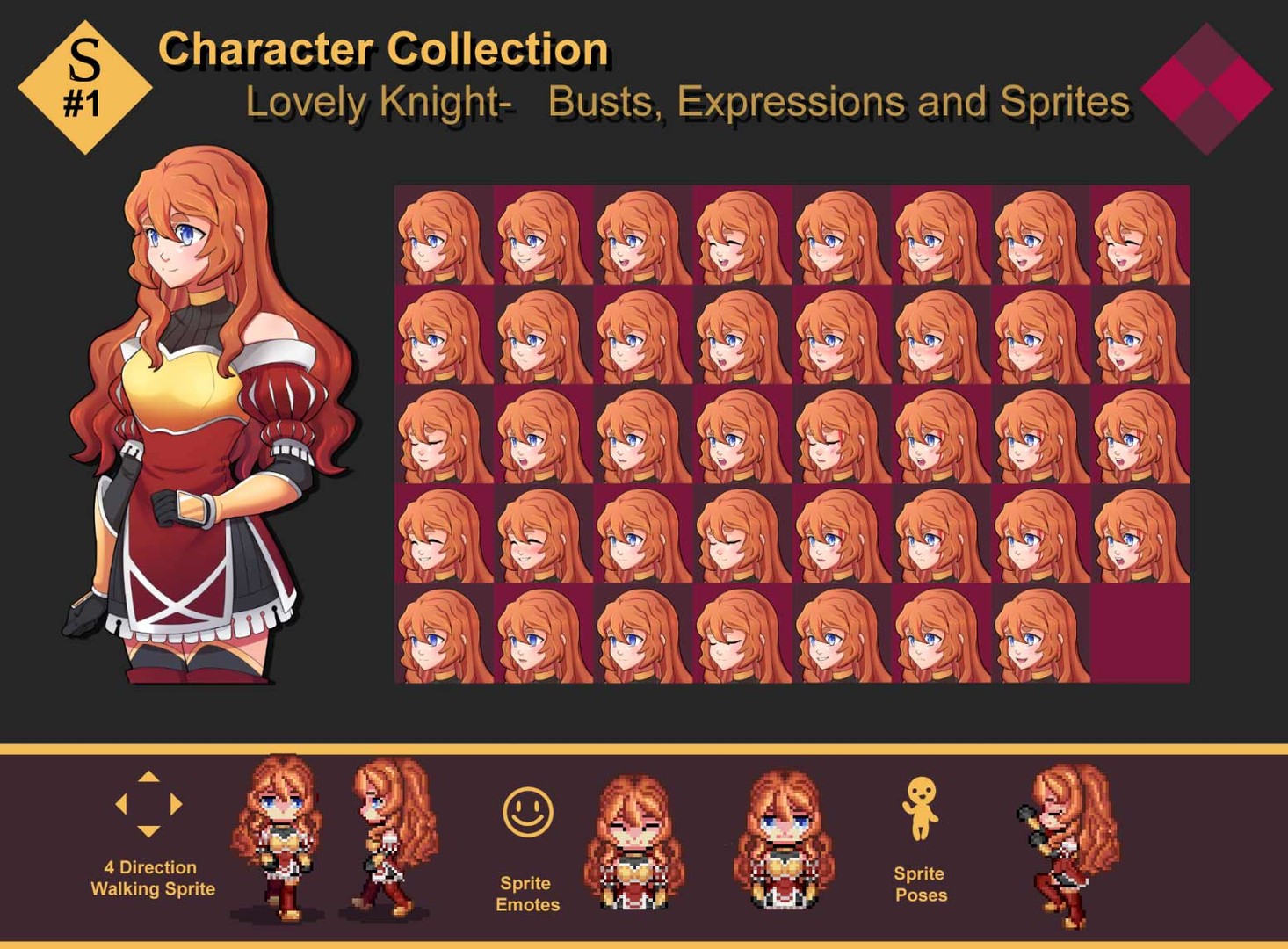 RPG Maker MV - Lovely Knights Character Assets #0