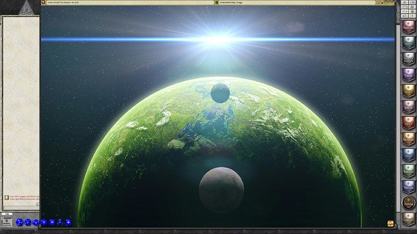 Fantasy Grounds - Star Battles: Orbital Sunrise Space Map Pack