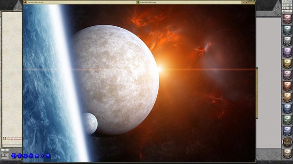 скриншот Fantasy Grounds - Star Battles: Orbital Sunrise Space Map Pack 3