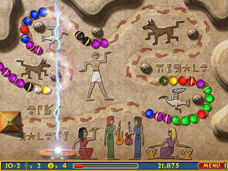 скриншот Luxor Amun Rising 0