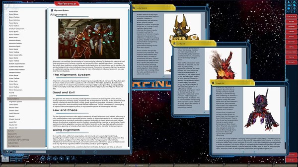 скриншот Fantasy Grounds - Starfinder RPG - Starfinder Galaxy Exploration Manual 1