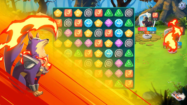 ภาพจากเกม Beasties - Monster Trainer Puzzle RPG ภาพที่ 4