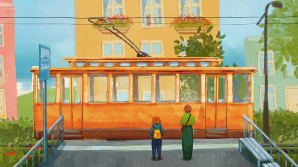 The tram of wishes game for Linux 1