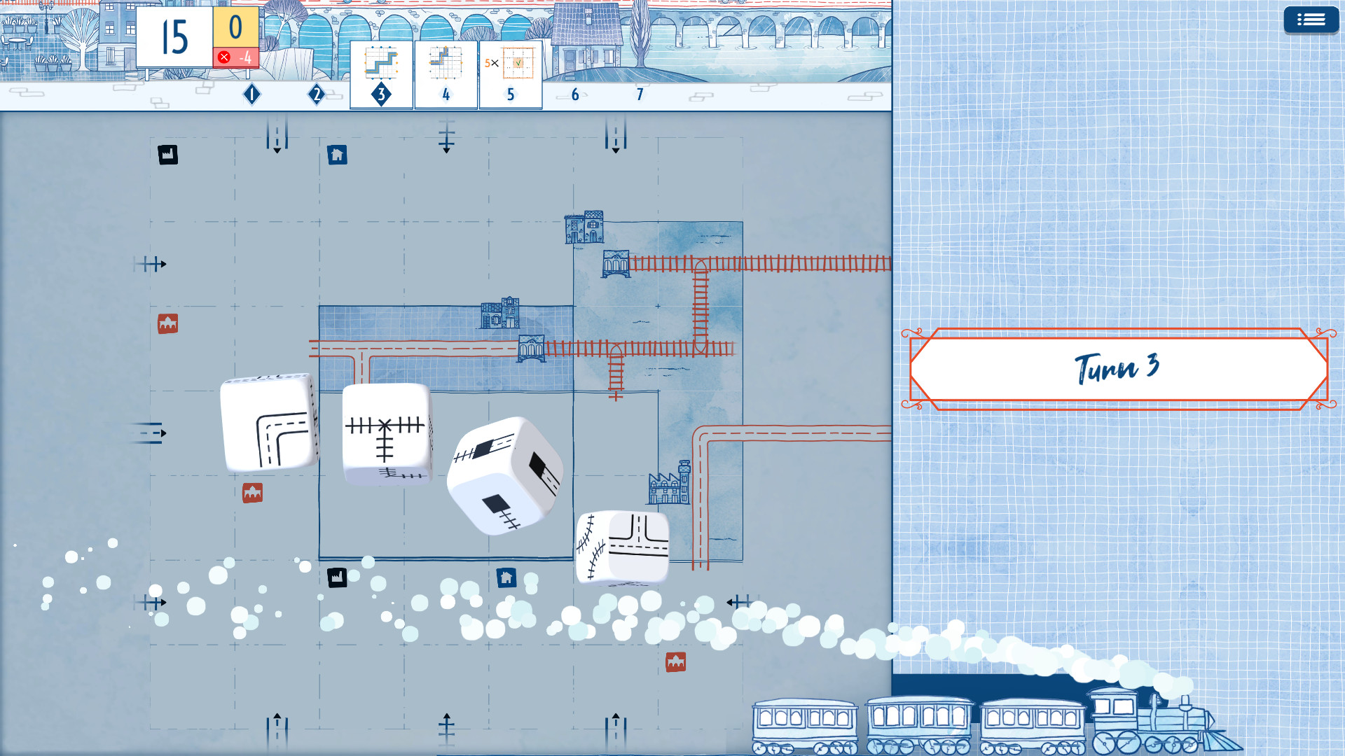 Railroad Ink Challenge screenshot 1