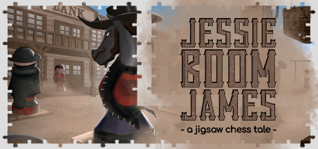 Image for Jessie 'Boom' James - a jigsaw chess tale