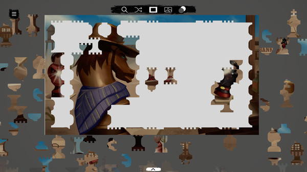 Скриншот из Jessie 'Boom' James - a jigsaw chess tale Скриншот из Jessie 'Boom' James - a jigsaw chess tale