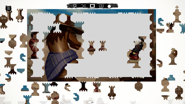 Скриншот из Jessie 'Boom' James - a jigsaw chess tale Скриншот из Jessie 'Boom' James - a jigsaw chess tale