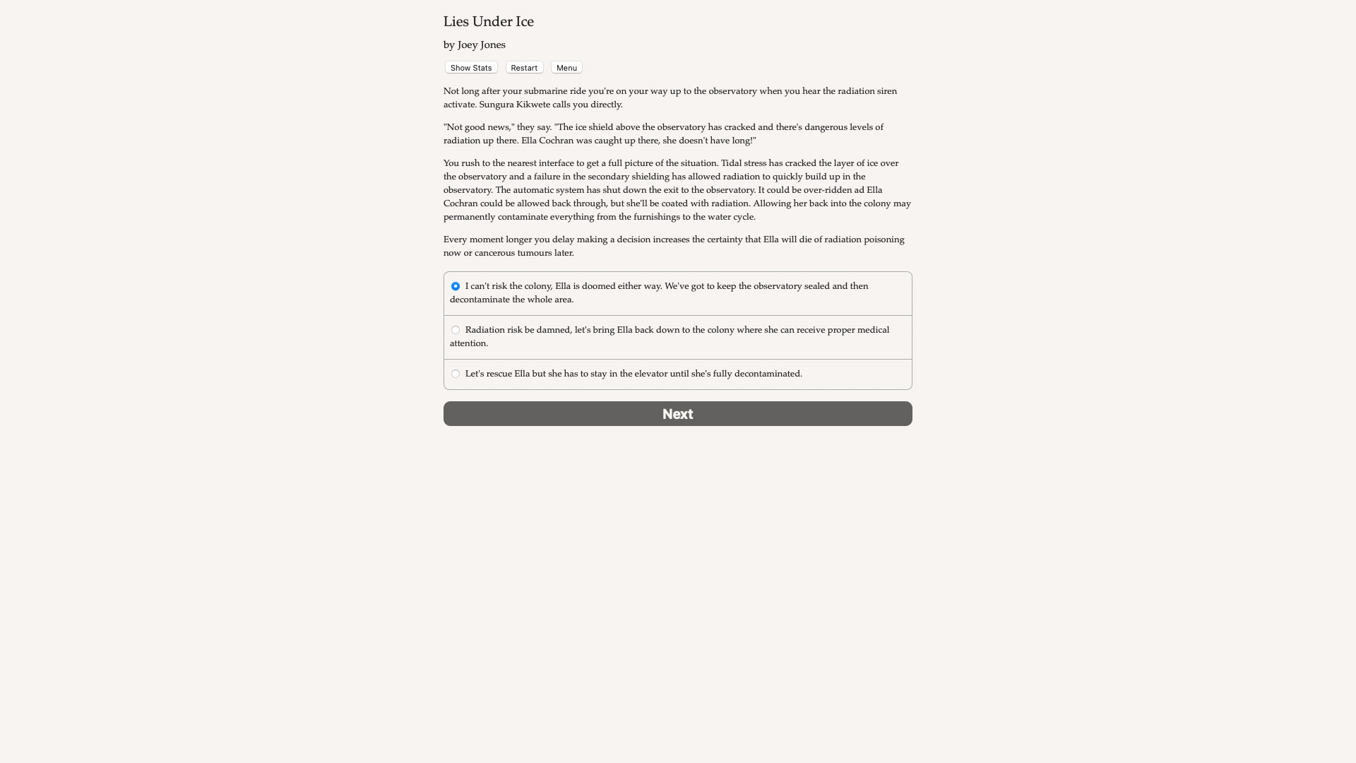 Lies Under Ice Demo #2