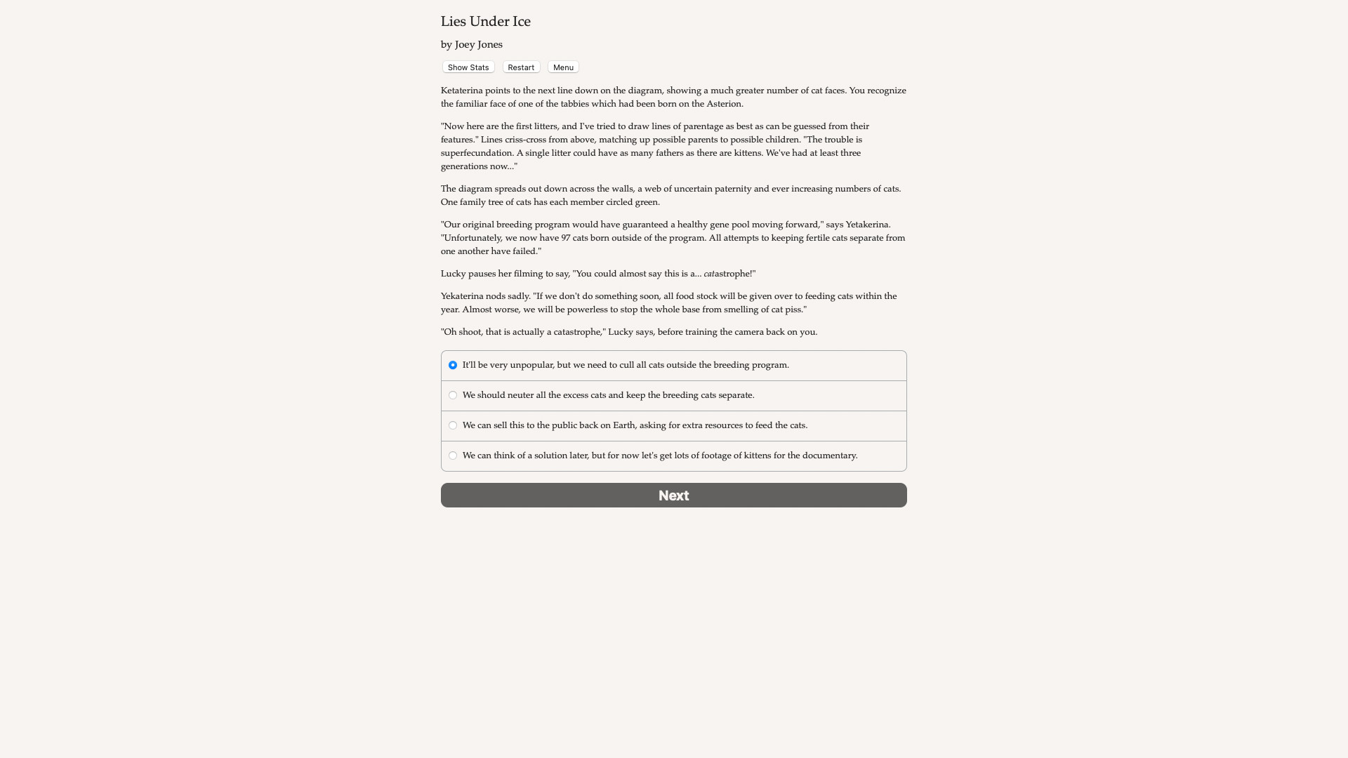 Lies Under Ice Demo #4