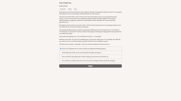 Lies Under Ice Demo screenshot 4