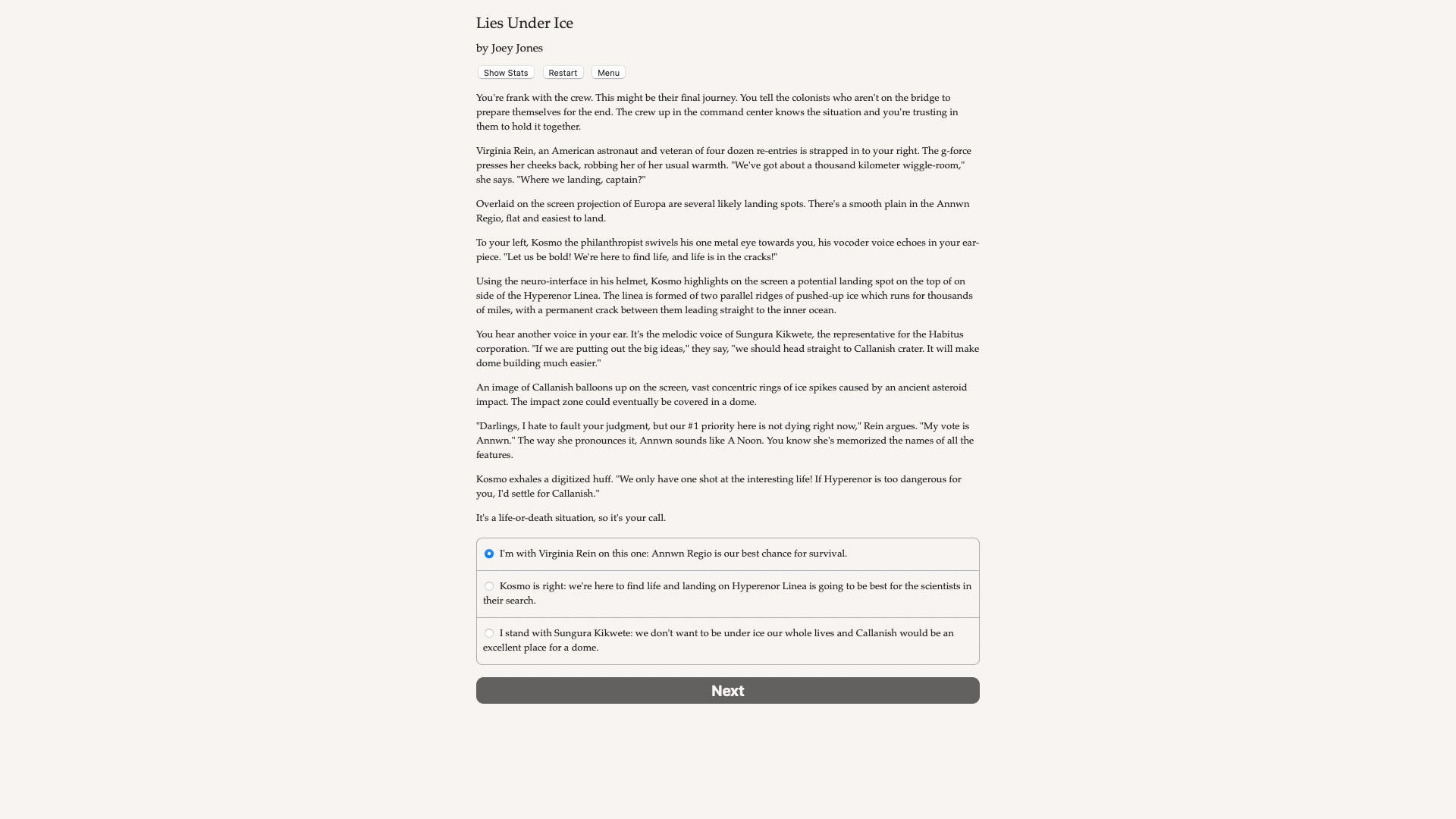 Lies Under Ice Demo #5