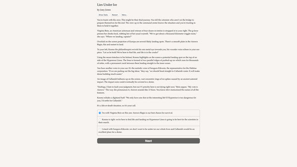 Lies Under Ice Demo screenshot 5