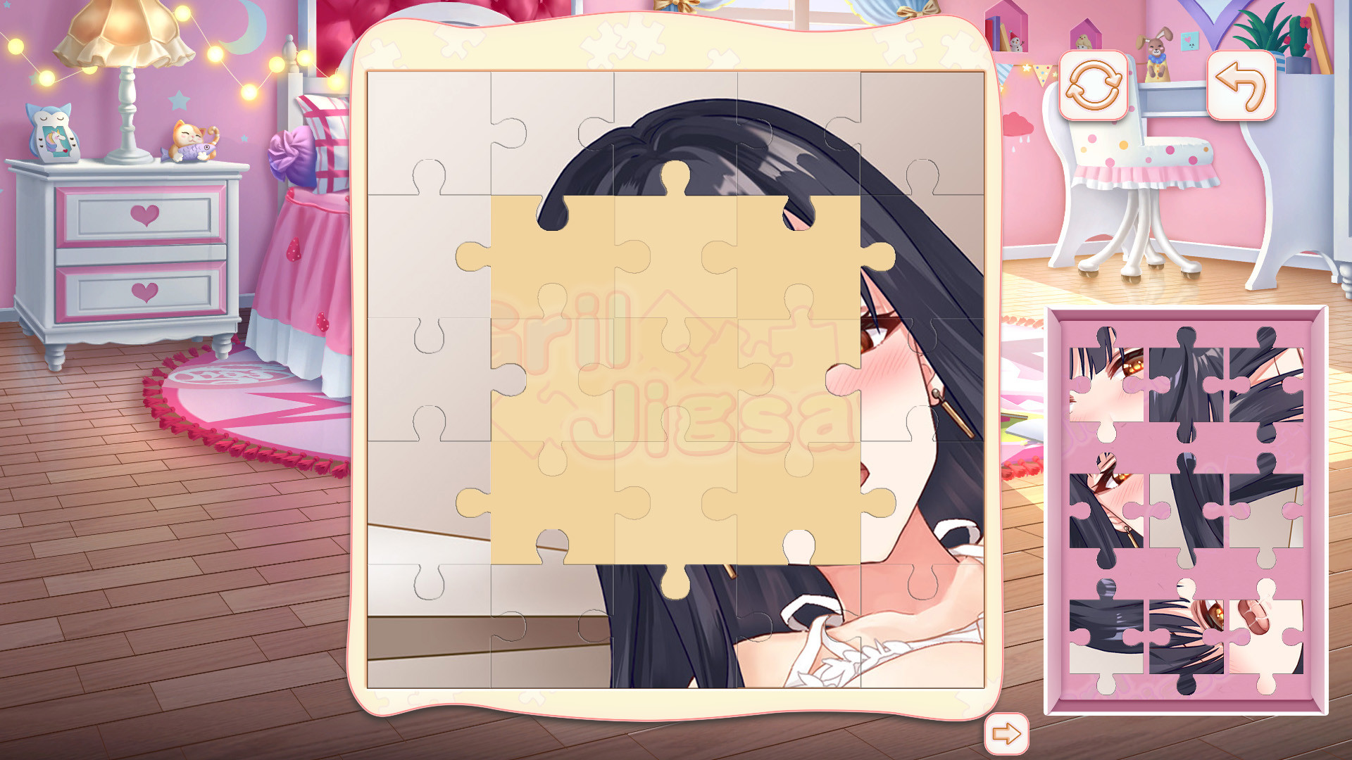 Girl Jigsaw #4