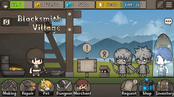скриншот Blacksmith Village 2