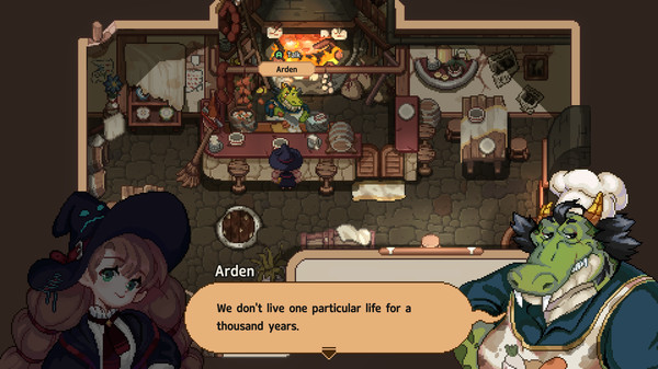 Screenshot of Little Witch in the Woods
