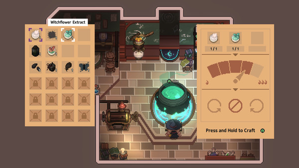 Screenshot of Little Witch in the Woods
