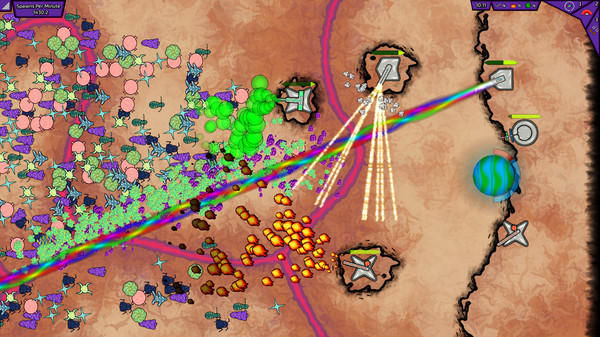 Скриншот из Swarming Planet