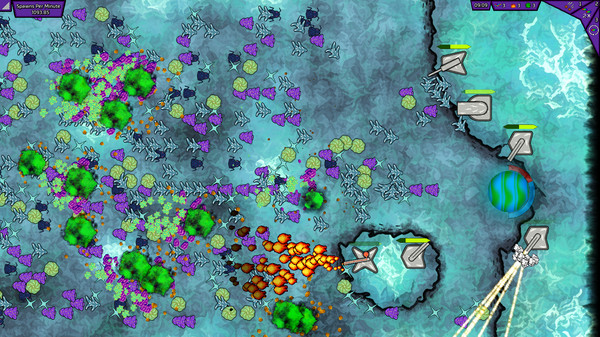 Скриншот из Swarming Planet