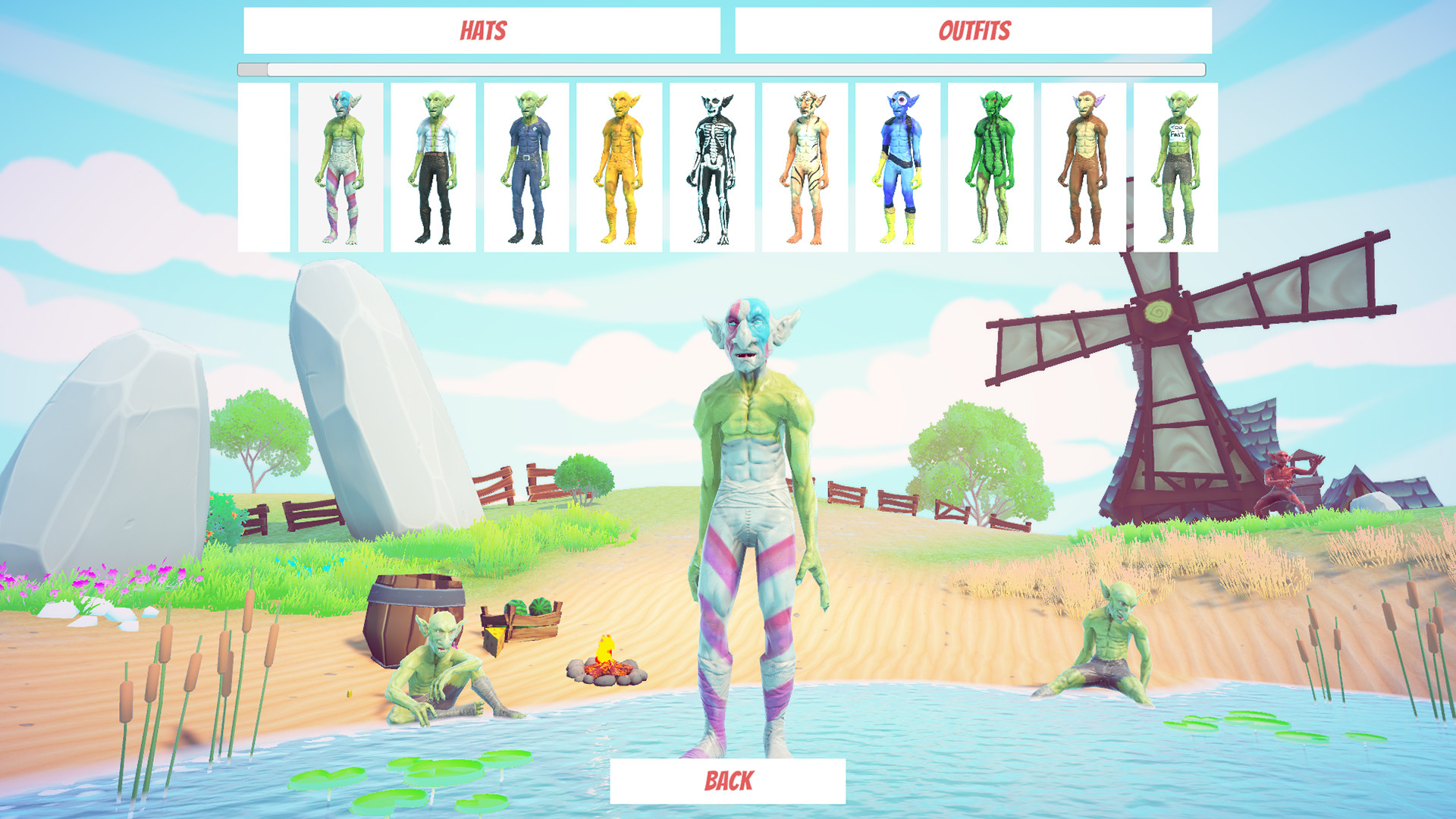 Goblin Summer Camp - Cosmetic Outfits #3