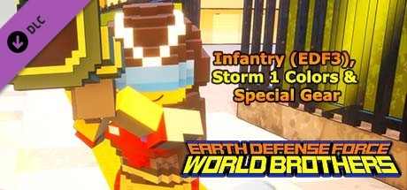 EARTH DEFENSE FORCE: WORLD BROTHERS - Infantry (EDF3), Storm 1 Colors & Special Gear banner image