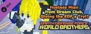 EARTH DEFENSE FORCE: WORLD BROTHERS - Hostess Mian from Dream Club, Giving the EDF a Try!?