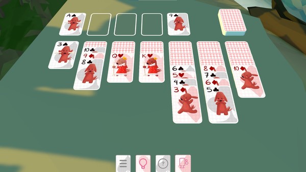 Screenshot of Buddy and Lucky Solitaire