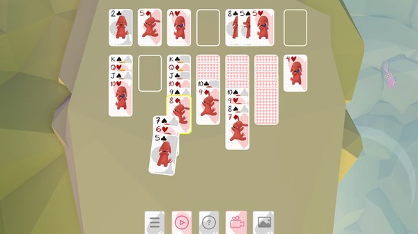 Screenshot of Buddy and Lucky Solitaire