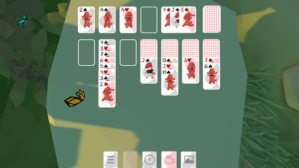 Screenshot of Buddy and Lucky Solitaire