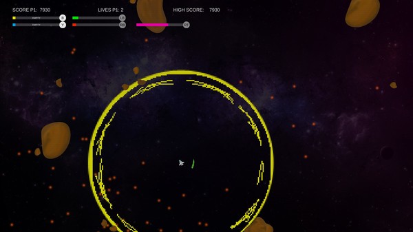 Скриншот из Asteroid Blasters