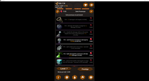 Tower Ball - Incremental Tower Defensefor windows and Linux 1