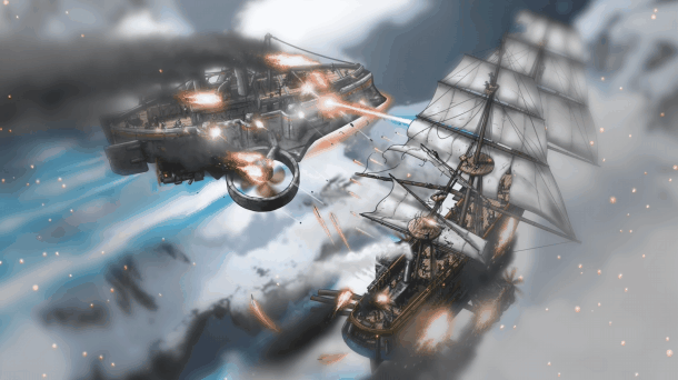 飞空艇时代：贸易帝国/Airship: Kingdoms Adrift配图1