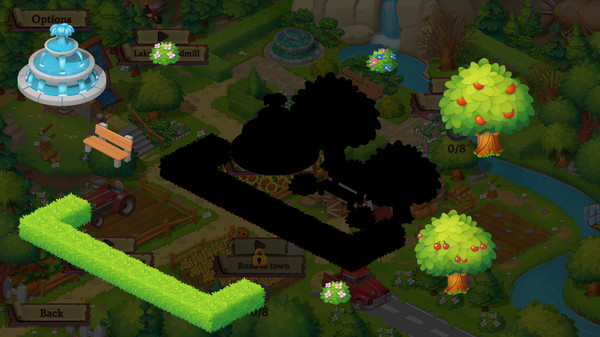 Скриншот из Adventure Mosaics. Granny’s Farm