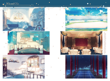 Скриншот из Magical Otoge Iris Development Art Book