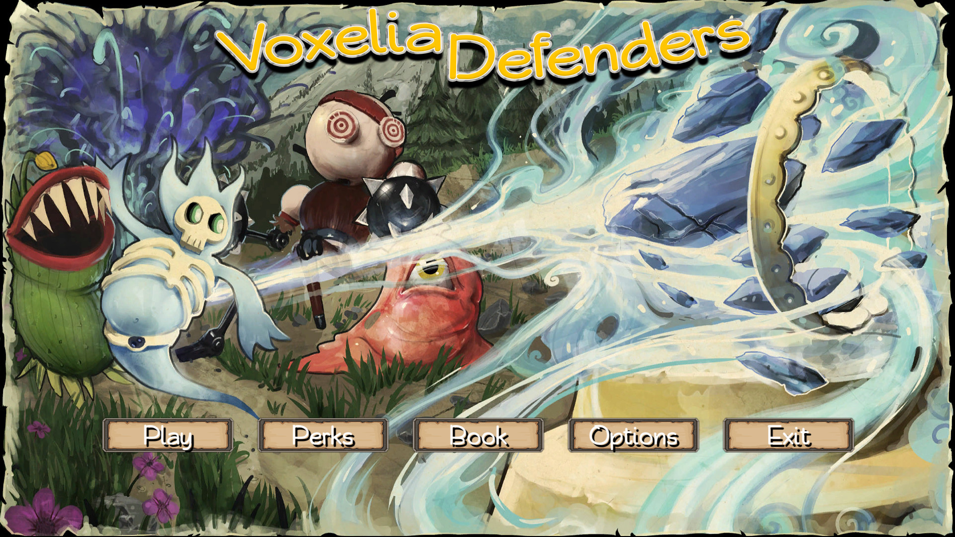 Voxelia Defenders no Steam