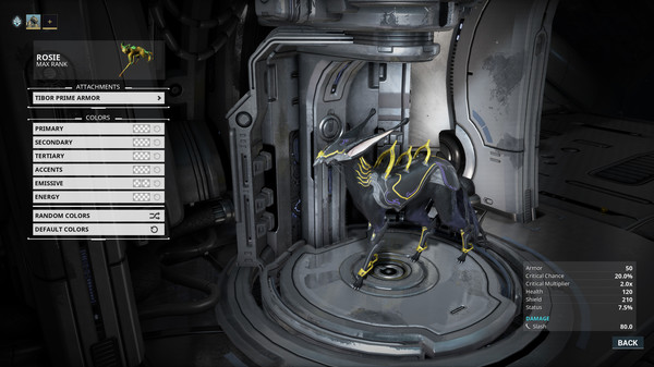 скриншот Warframe: Prime Vault – Zephyr Prime Pack 4