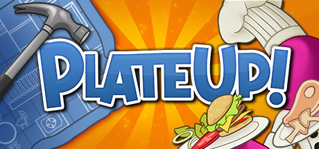 Steam header art for PlateUp!