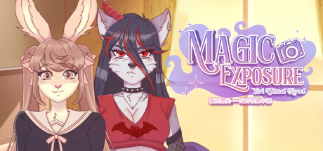 Magic Exposure – Yuri Visual Novel Cover Image