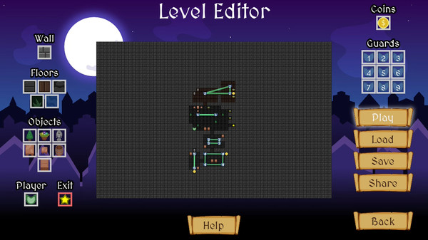 Скриншот из Endless Thief: a fluffy stealth adventure