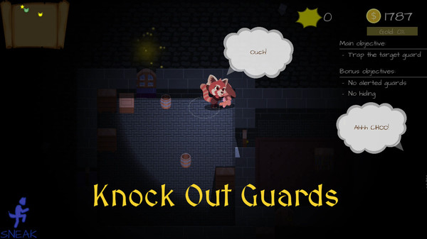 Скриншот из Endless Thief: a fluffy stealth adventure